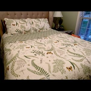King Size Quilt & 2 Standard Pillow Shams